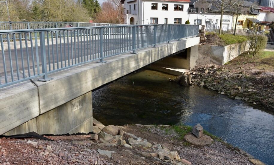 Brückenbau Ihn Großbachbrücke